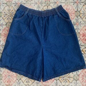 Vintage 100% Cotton Jean Shorts - Made in USA